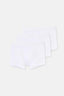 Beyaz Basic Modal 3'lü Boxer