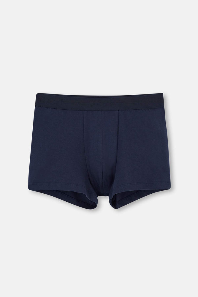 Lacivert Compact Düz Boxer