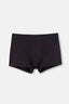 Siyah Compact Düz Boxer
