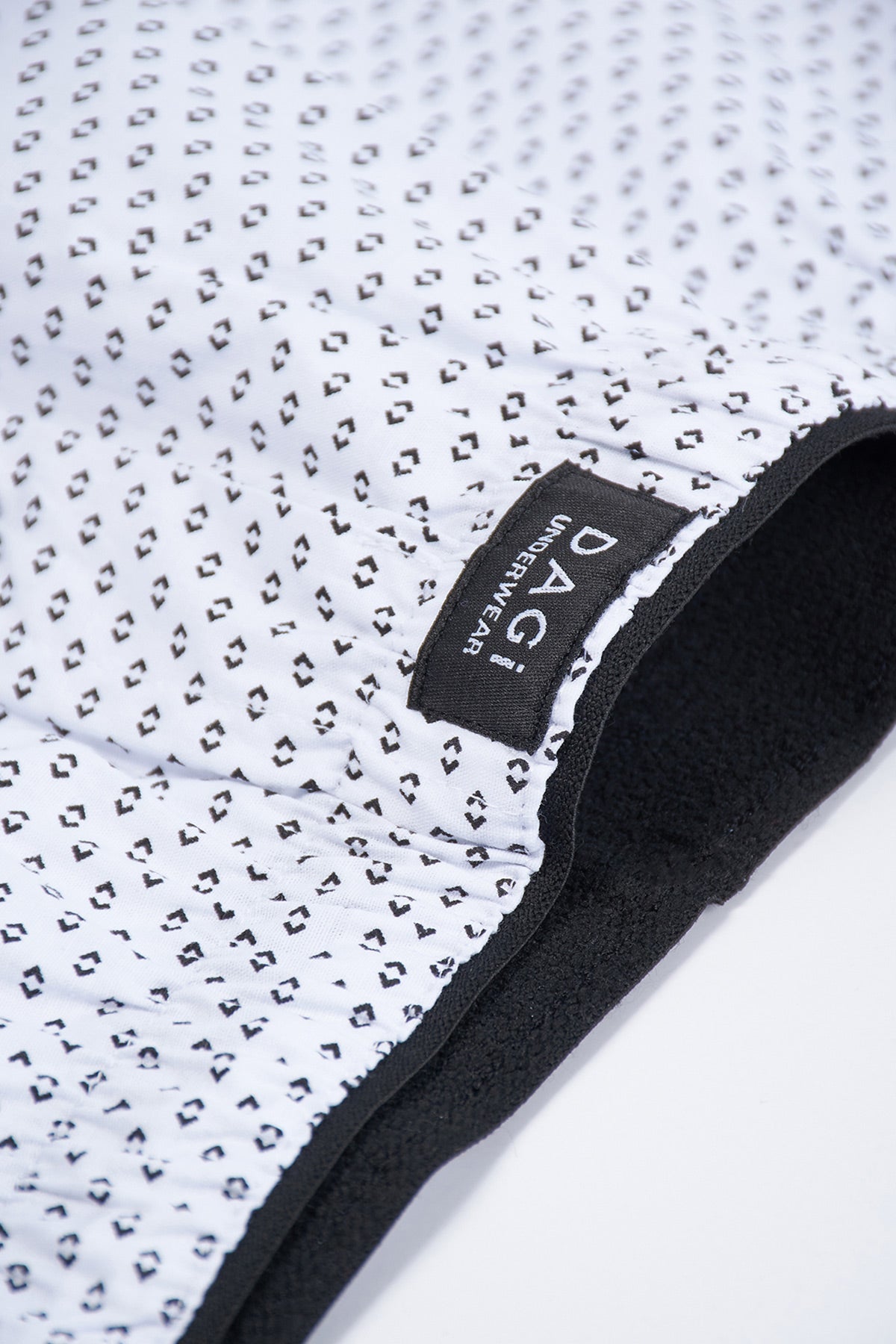 Beyaz Desenli Poplin Lyc Boxer