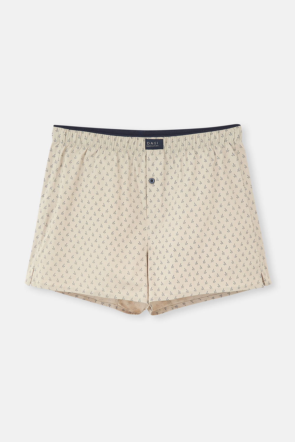 Taş Desenli Desenli Poplin Lyc Boxer