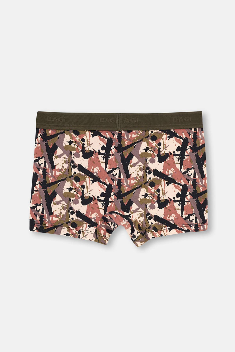 Haki Kahve Compact Kamuflaj Boxer