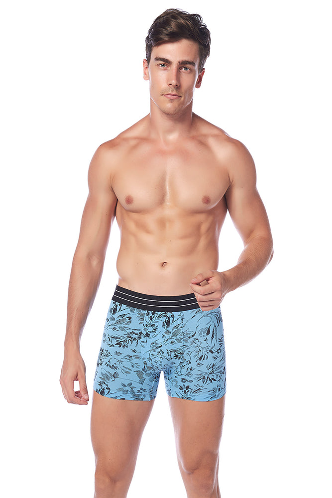 Turkuaz Compact Desenli Boxer