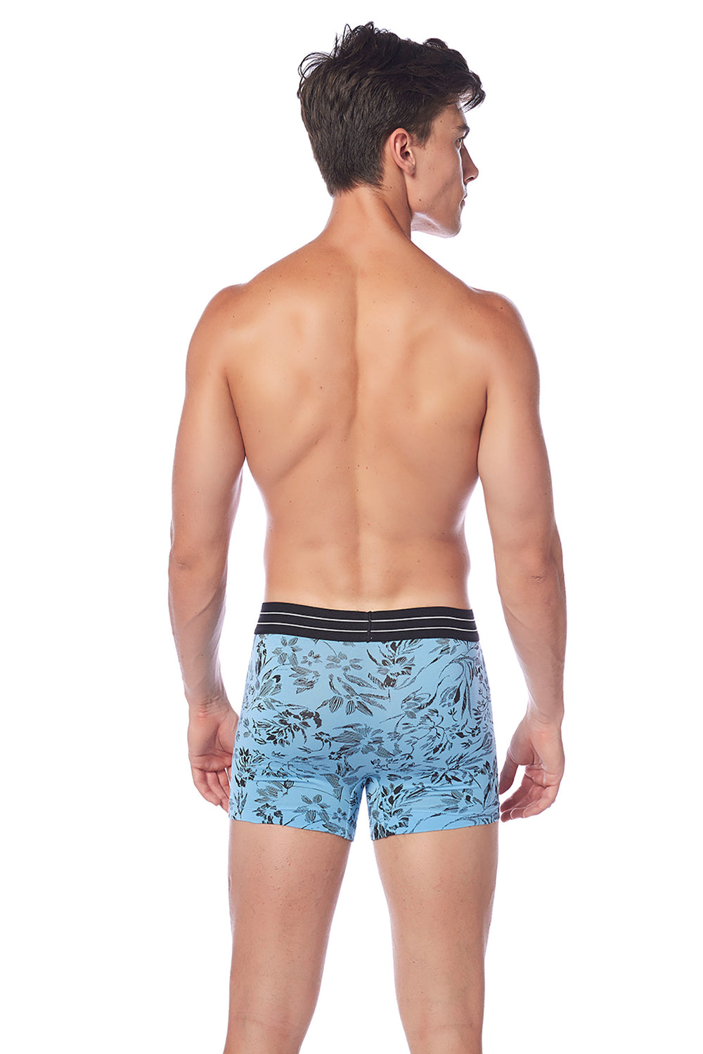 Turkuaz Compact Desenli Boxer