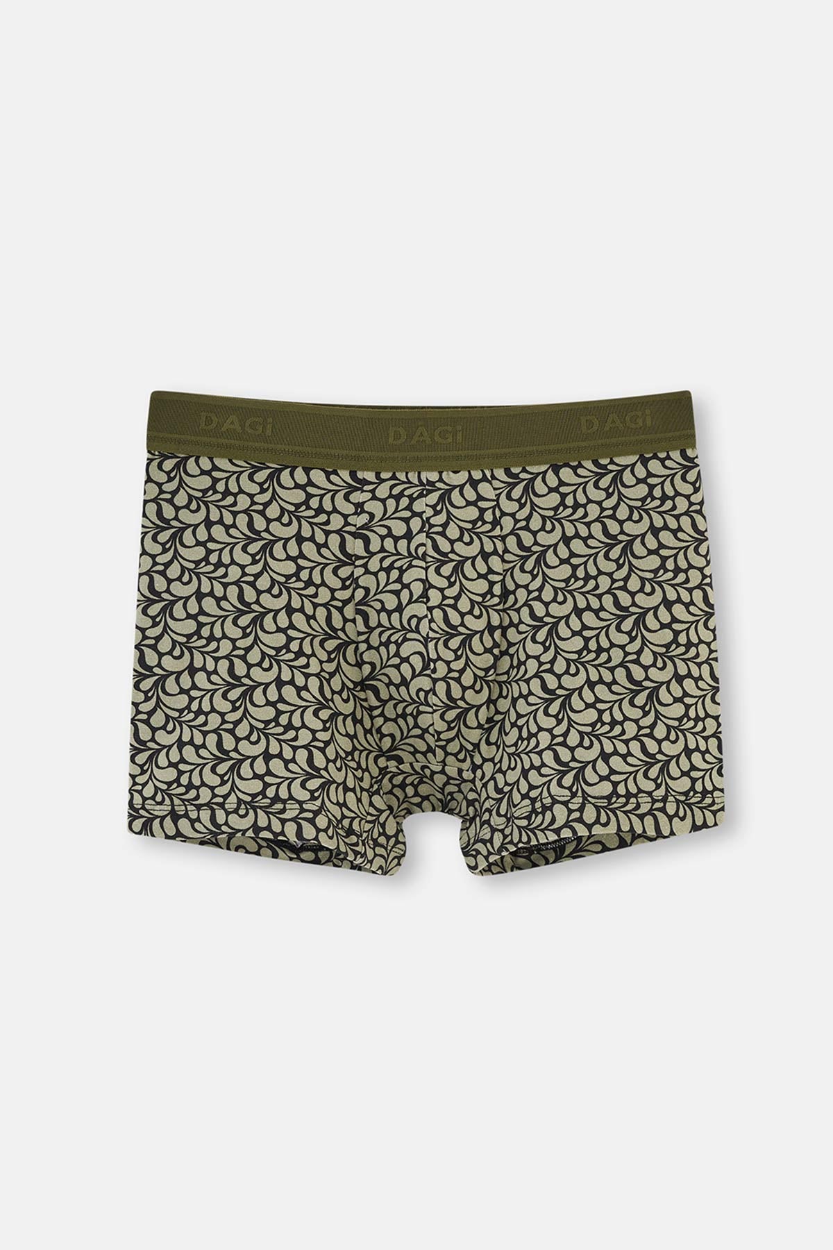 Haki Erkek Compact Desenli Boxer