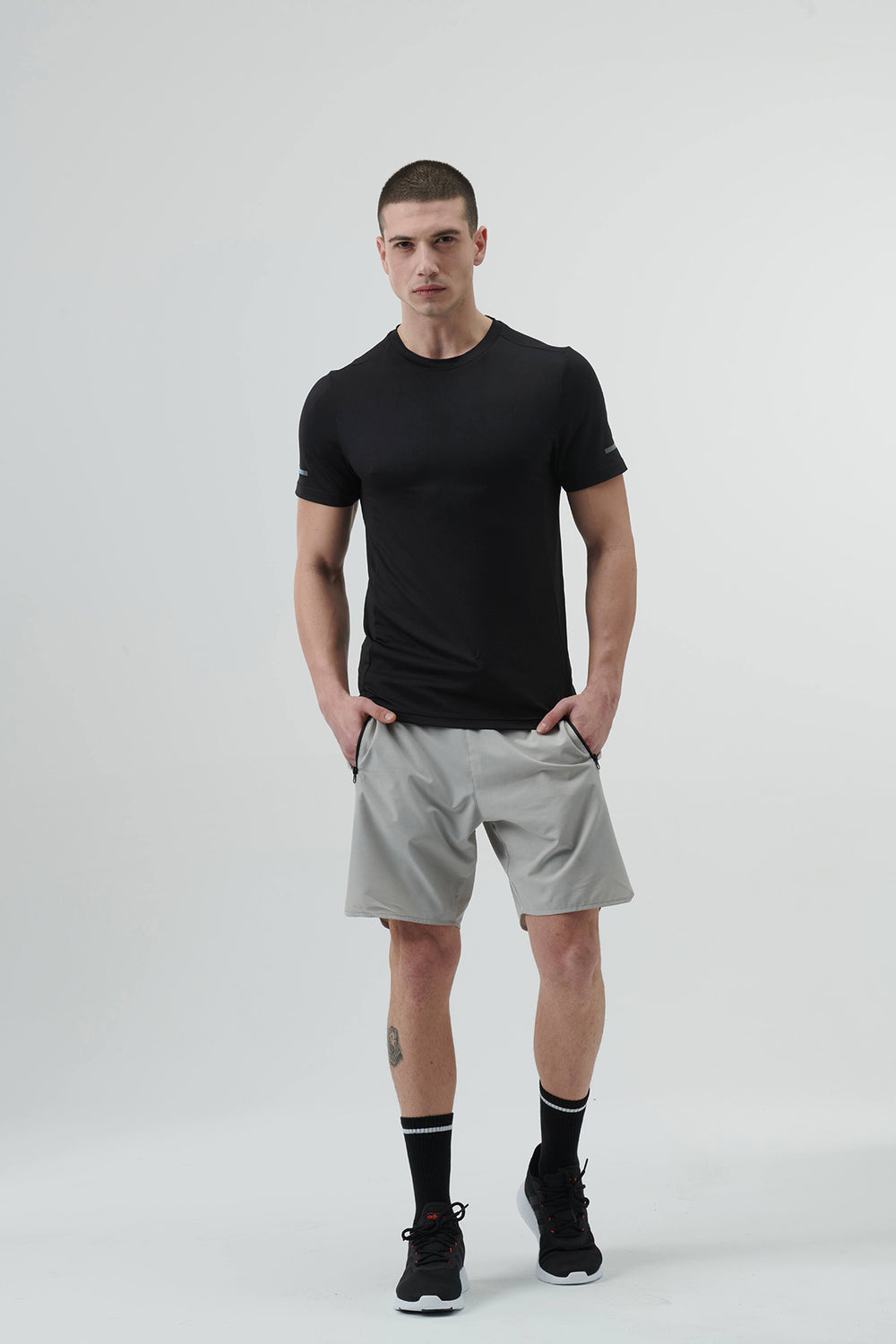 LIGHT GREY SHORTS