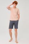 SALMON SHORTS SET