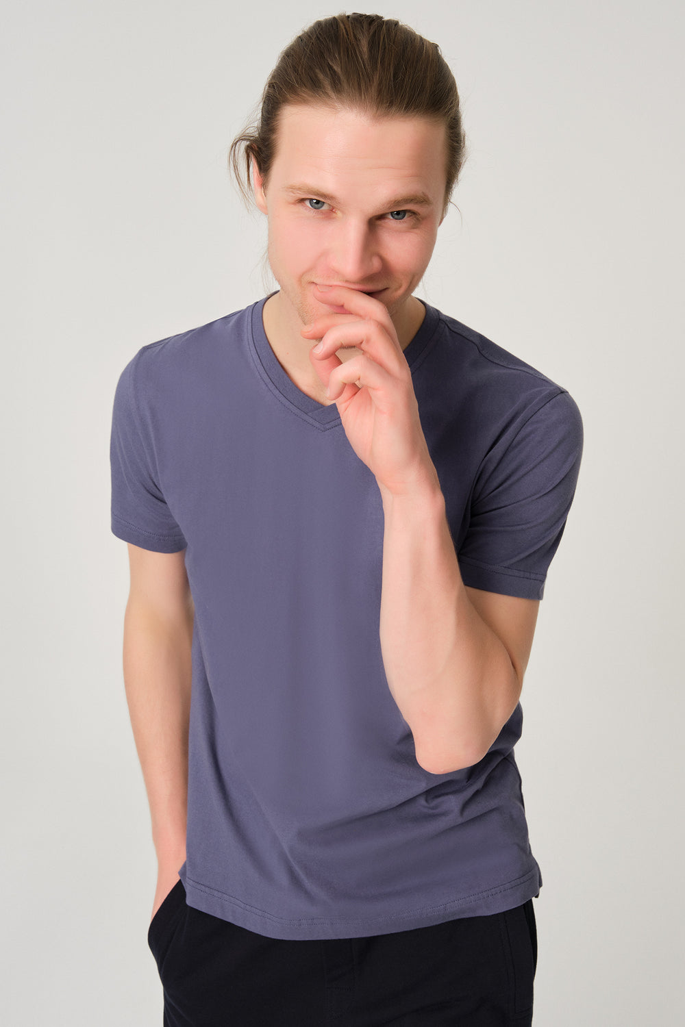 Marin V Yaka Erkek T-Shirt