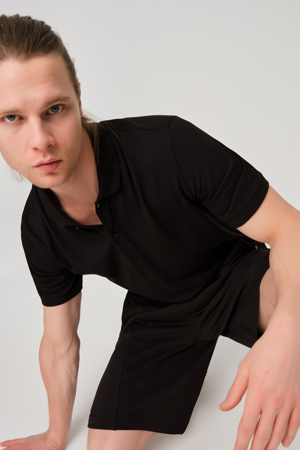 BLACK ONE PIECE TOP- ONE PIECE BOTTOM