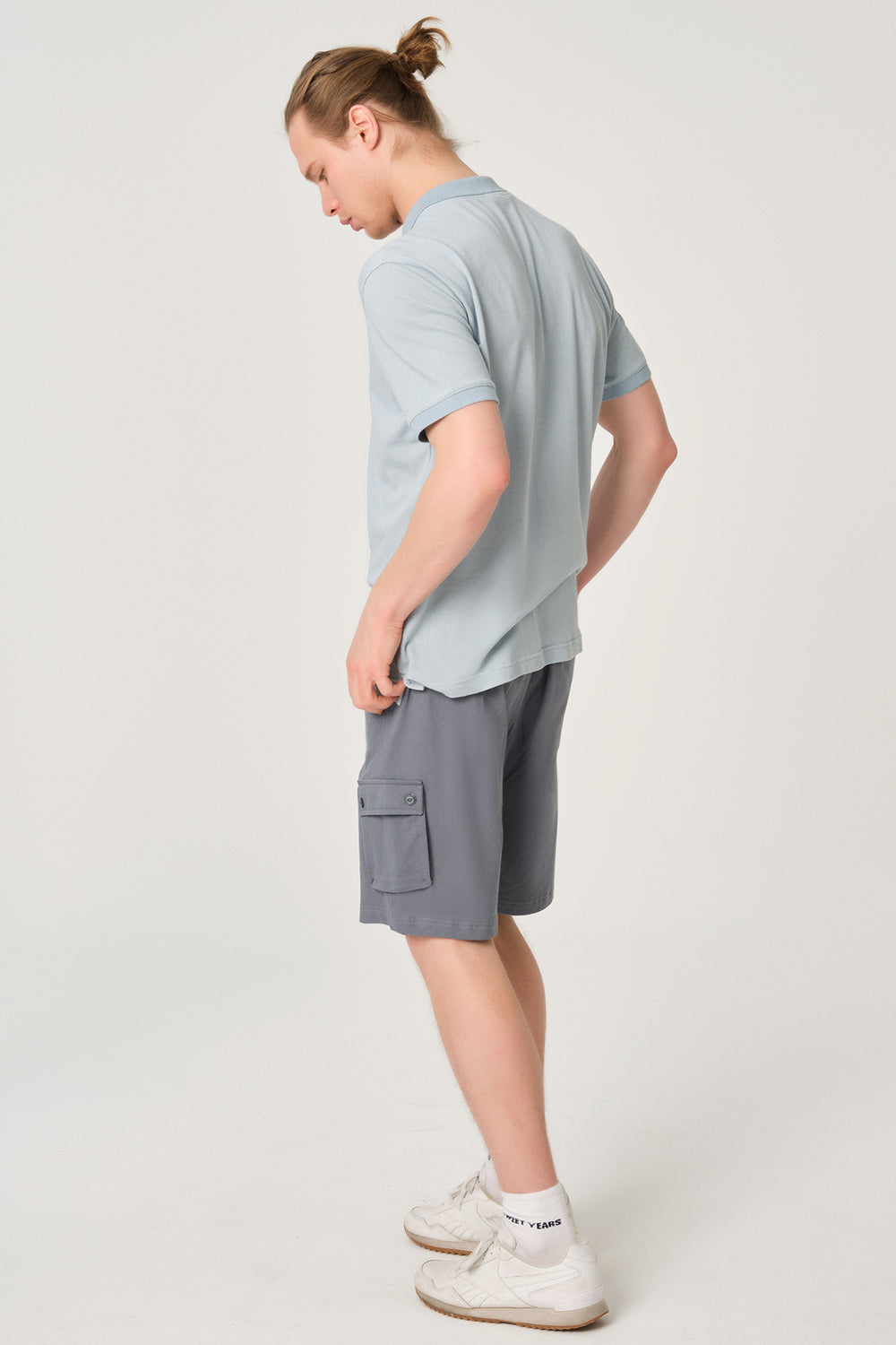 GREY ONE PIECE TOP- ONE PIECE BOTTOM