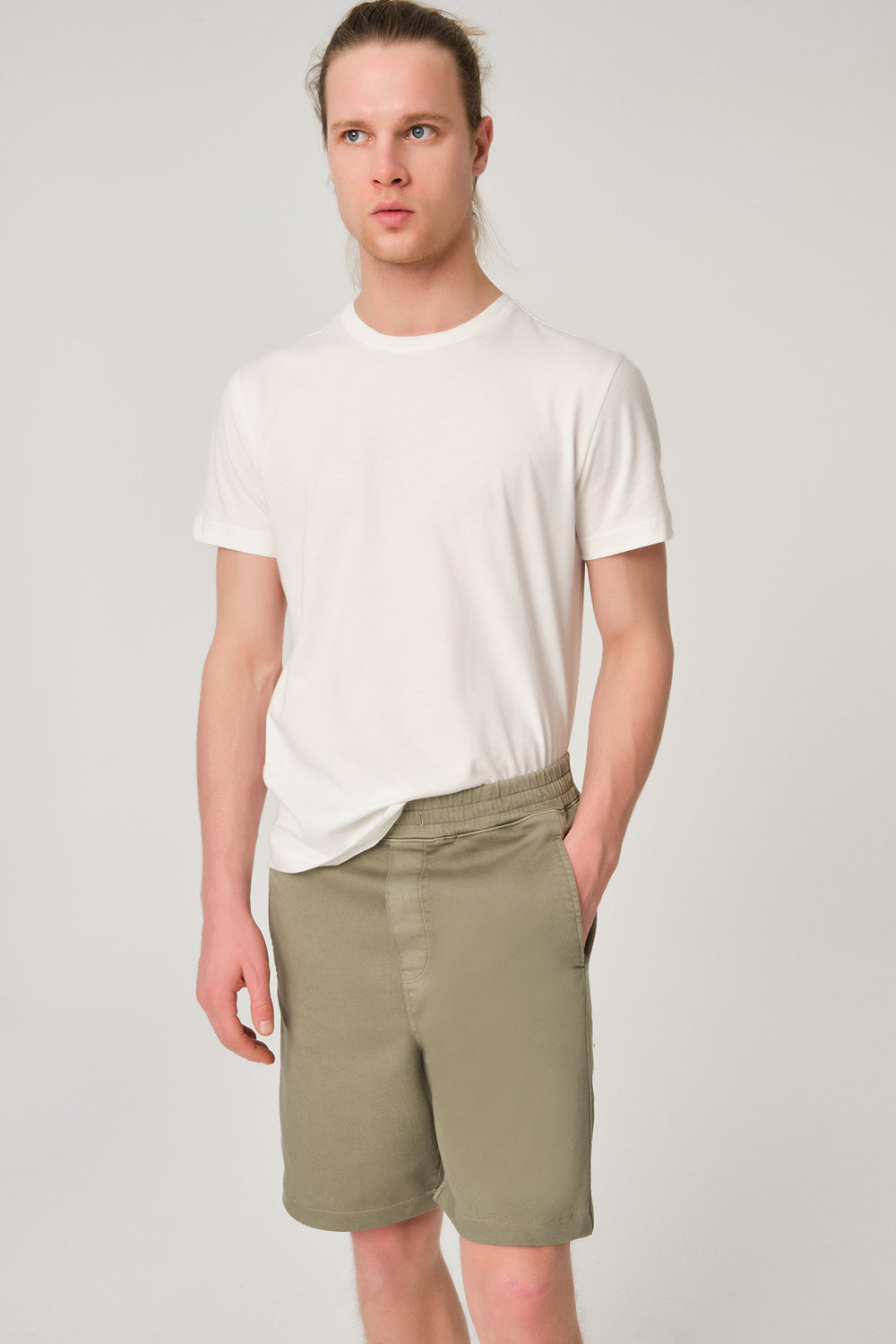 KHAKI ONE PIECE TOP- ONE PIECE BOTTOM