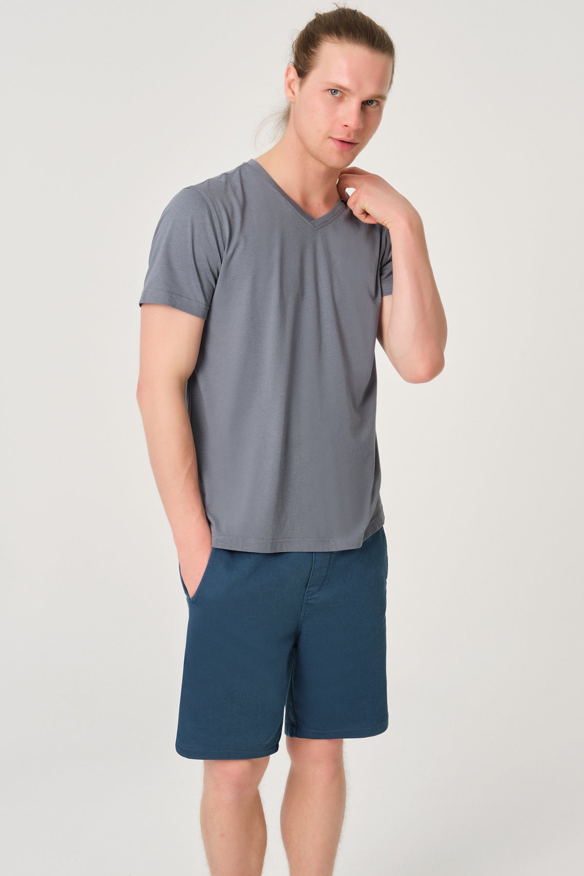 INDIGO ONE PIECE TOP- ONE PIECE BOTTOM