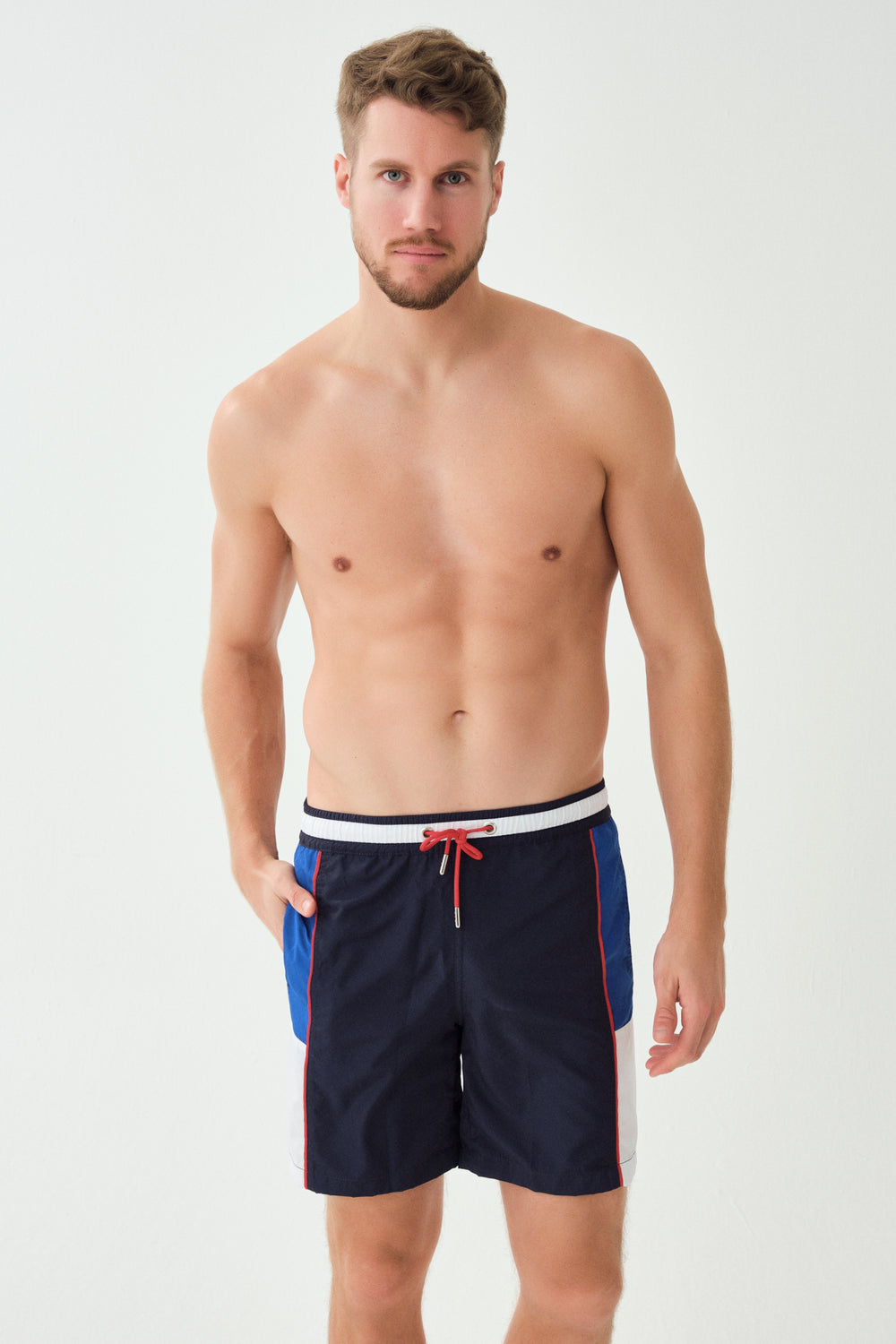 MARINE NAVY SWIMWEAR