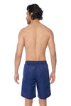 Lacivert Micro Orta Düz Erkek Deniz Şortu