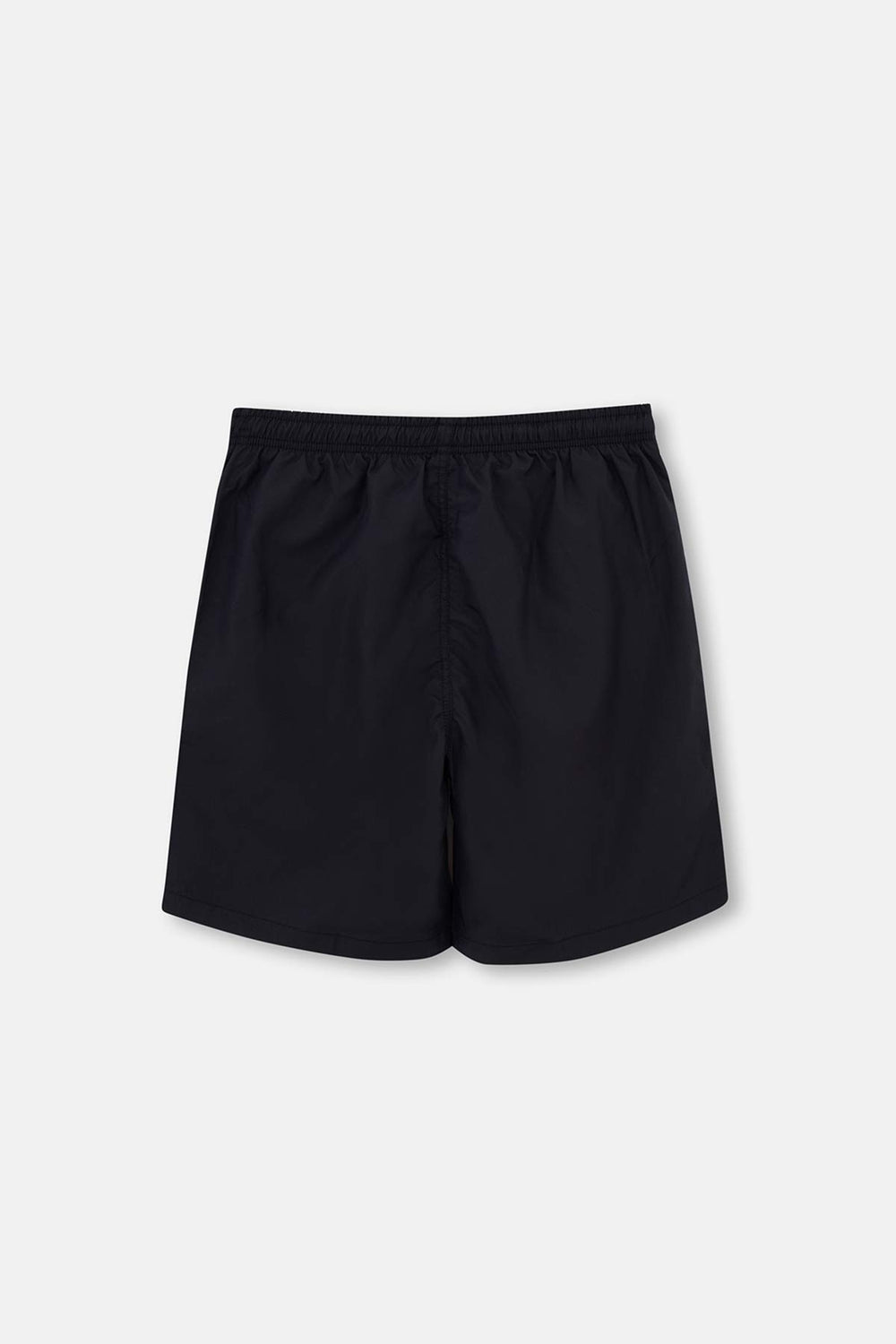 Siyah Micro Orta Düz Erkek Deniz Şortu