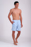 Uçuk Mavi Micro Orta Düz Erkek Deniz Şortu