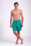 Yeşil Micro Orta Düz Erkek Deniz Şortu