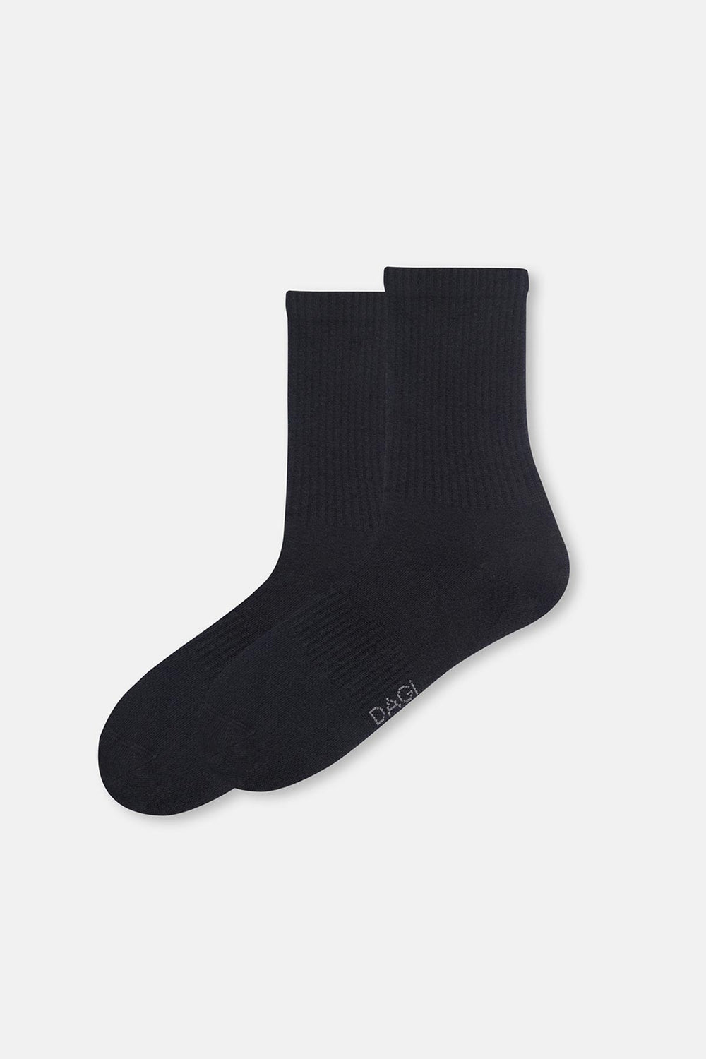 Siyah Erkek 2'Li Basic Spor Çorap