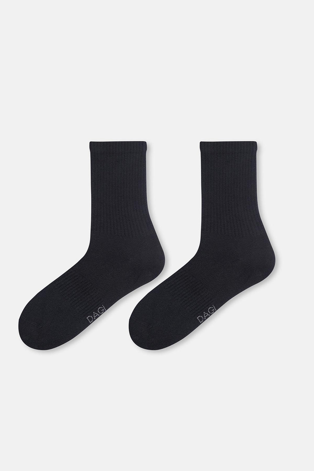 Siyah Erkek 2'Li Basic Spor Çorap