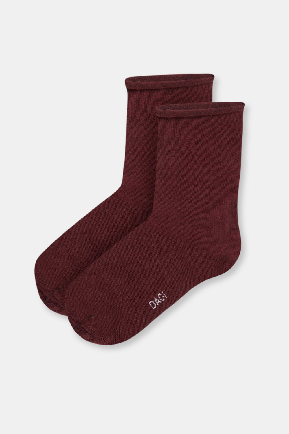 Bordo Erkek Bambu Patik Çorap