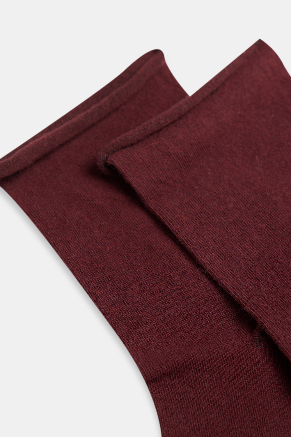 Bordo Erkek Bambu Patik Çorap