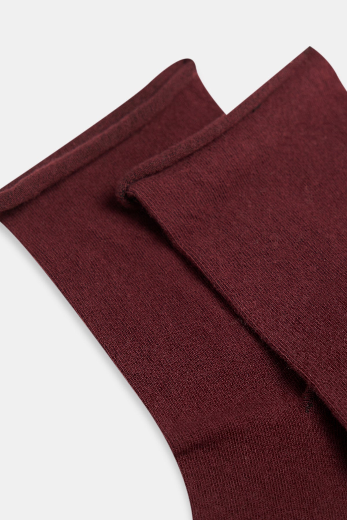 Bordo Bambu Patik Erkek Çorap