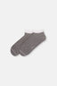 Gri Erkek 2'Li Patik Çorap