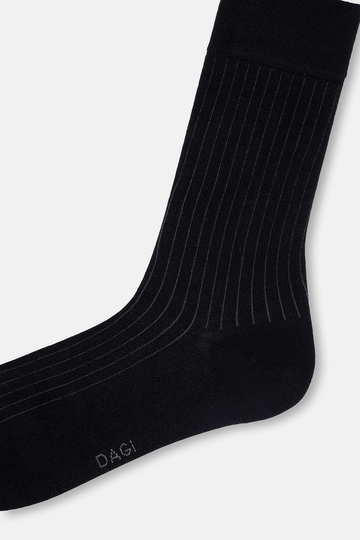ERKEK 2'Lİ  ÇİZGİ DESEN BAMBU ÇORAP
