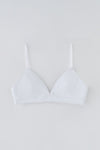 WHITE BRA