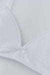 WHITE BRA