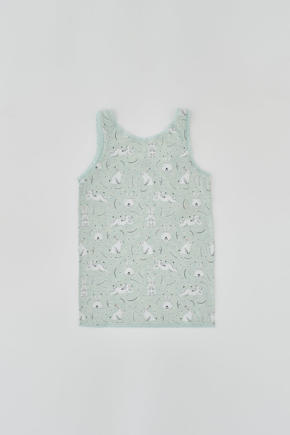 GREEN MELANGE TANKTOP