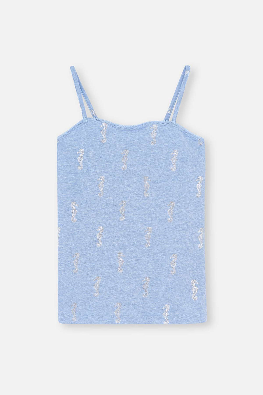 BLUE  MELANGE TANKTOP