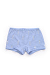 BLUE  MELANGE BOXER