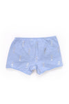 BLUE  MELANGE BOXER