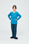 TEAL PYJAMA SET