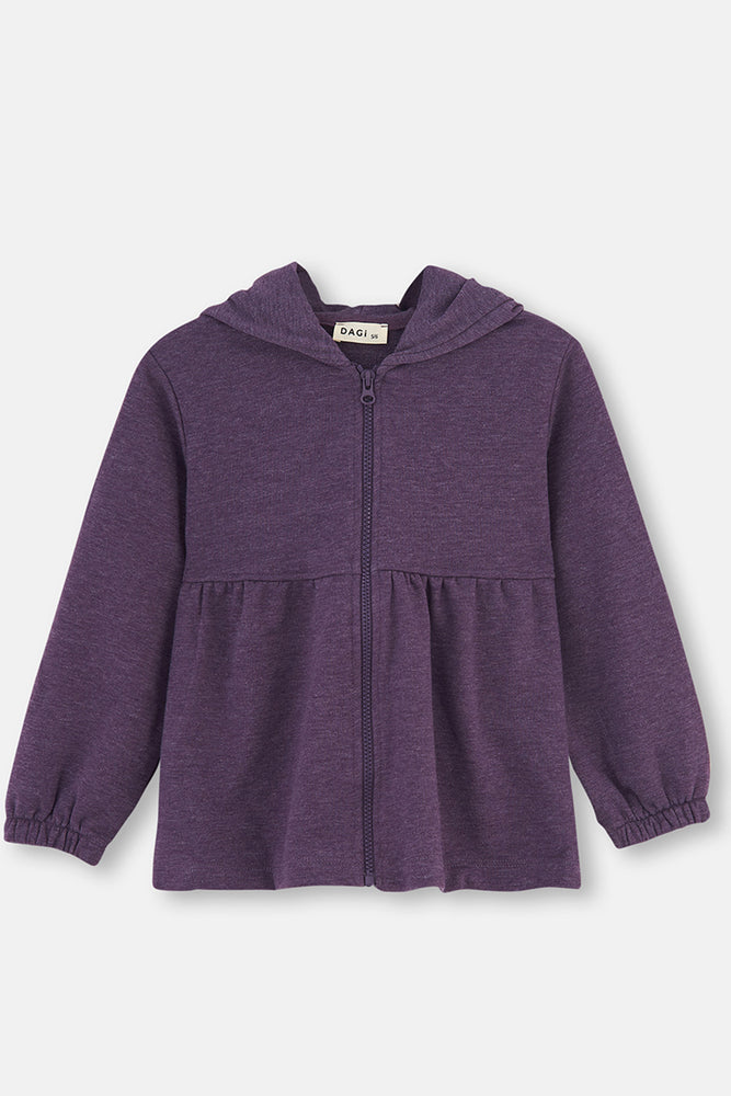 PURPLE MELANGE ONE PIECE TOP- ONE PIECE BOTTOM