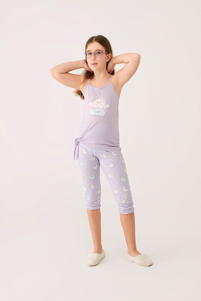 LILAC PYJAMA SET