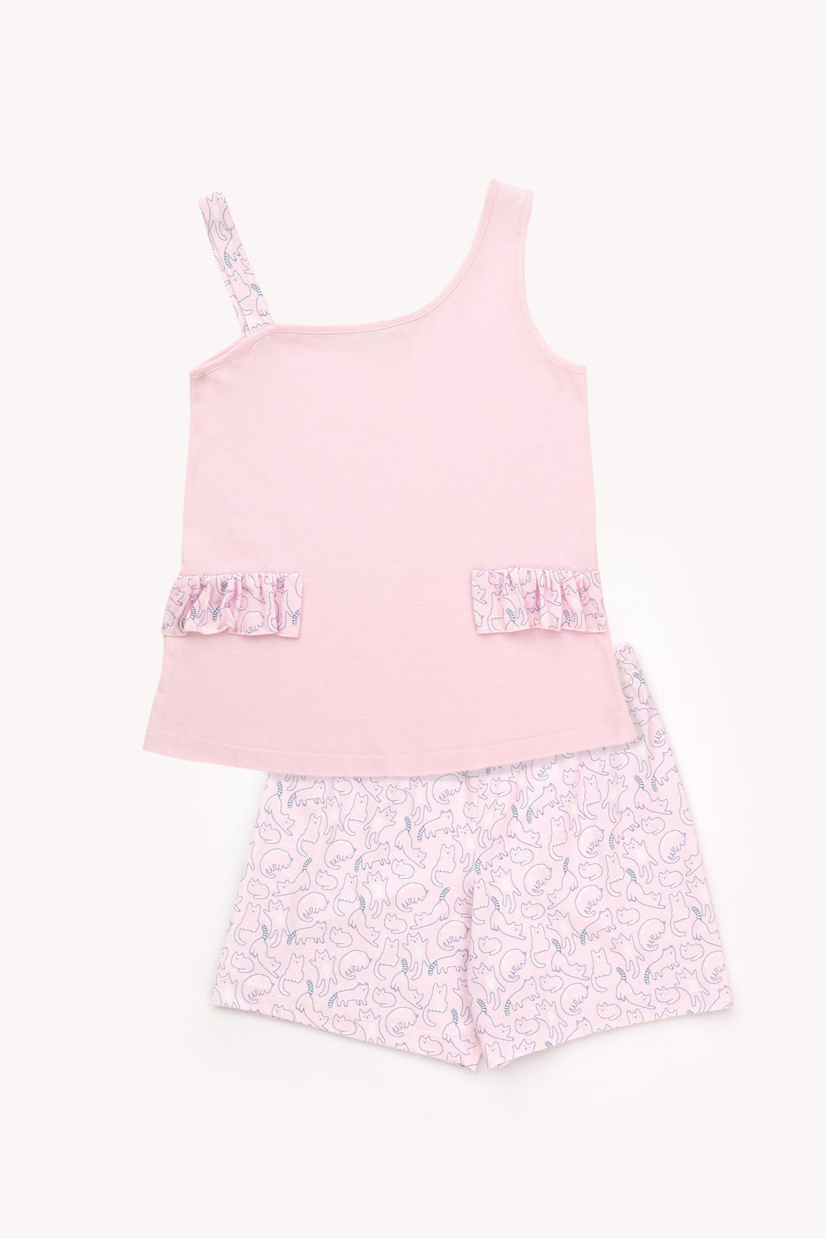 PINK SHORTS SET